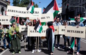 Palestina, manifestazione a Sassari contro la guerra: “No violenza”