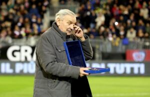 Riva a Ranieri poco prima del match: “Lottate fino alla fine”