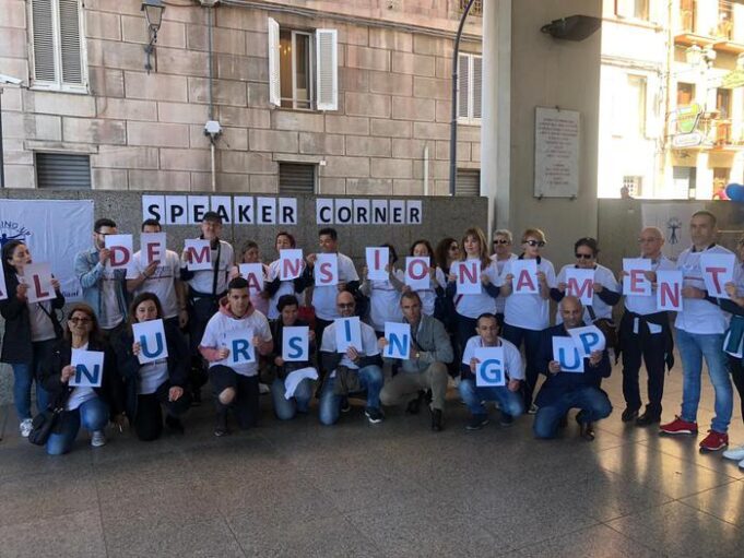Sanità: giovedì in piazza a Cagliari gli infermieri della Sardegna