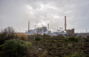 Portoscuso, rischio incendio alla centrale