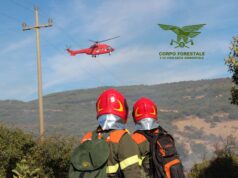 Vasto rogo ad Abbasanta: sul posto elicotteri, due Canadair e il Super Puma