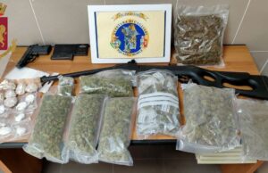Cagliari: Sant’Elia, in casa aveva cocaina, eroina e 1,2 kg di marijuana, arrestato un 28enne