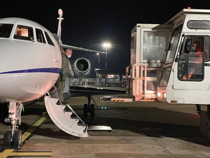 Pasqua: volo sanitario per trasportare una donna in pericolo di vita da Cagliari a Verona