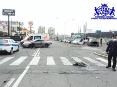 Cagliari, scontro tra due auto: un ferito