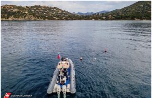 Capitana: GC trova una ‘rete fantasma’ a 100 metri da riva, rimossa e distrutta Gc costiera