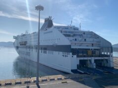 Olbia, nave Grimaldi bloccata nel porto: avaria al sistema antincendio Grimaldi