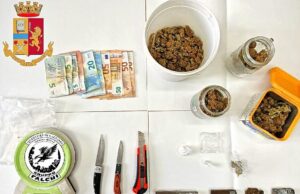 Cagliari: aveva allestito un minimarket per lo spaccio in casa, un arresto a Is Mirrionis