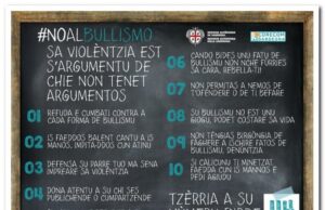 Dieci regole in italiano e limba per dire ‘no’ al bullismo