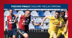 Calcio: disastroso Cagliari perde anche con il Verona