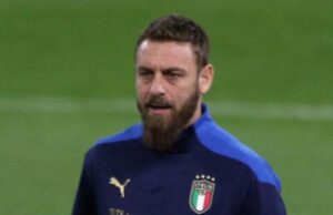 Daniele De Rossi è stato ricoverato allo Spallanzani per Covid