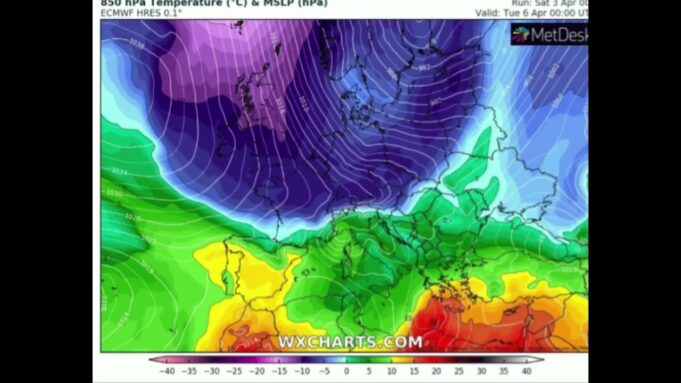 Meteo, in Sardegna la Pasqua con calo delle temperature e pioggia