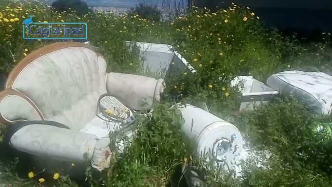 Cagliari, discarica davanti a ex carcere di Buon Cammino – Mobilitati con noi!