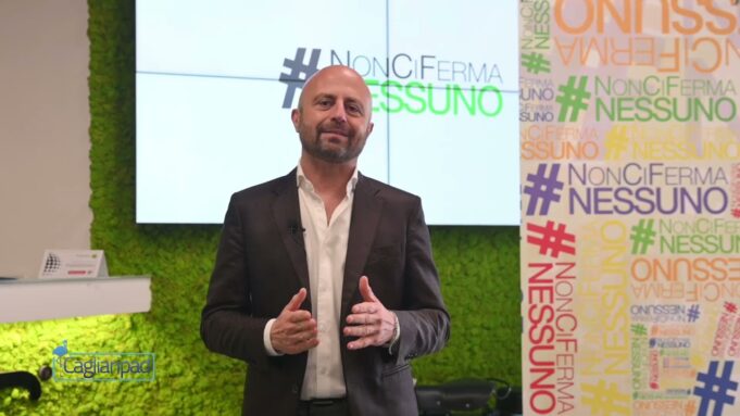 Luca Abete: “Ecco anche a Cagliari #NonCiFermaNessuno, il mio talk in streaming per contagiare di coraggio gli studenti italiani!”