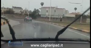 Violento nubifragio colpisce il cagliaritano: allagamenti e disagi