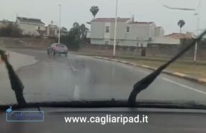 Violento nubifragio colpisce il cagliaritano: allagamenti e disagi
