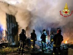 San Sperate: incendio in un casolare di campagna, un morto