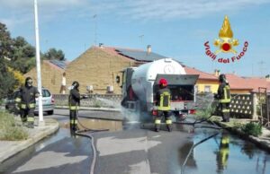 Sant’Antioco: perdita di Gpl da un’autocisterna, evacuata l’area