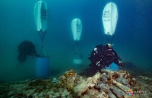 Marina Militare: esercitazione dei palombari nel golfo di Cagliari