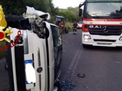 Sassari, auto contro trattore su provinciale dell’Argentiera: un ferito