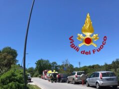 Tempio, tamponamento a catena: due feriti