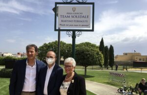 Inaugurata la nuova area giochi del Parco “Ex Vetreria”