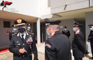 Carabinieri: il Generale Burgio visita il Comando Provinciale di Oristano