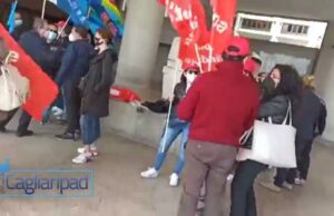 Cagliari, sindacati in piazza contro la Giunta Solinas