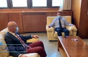 Il Presidente del Consiglio Michele Pais riceve il sindaco di Decimoputzu