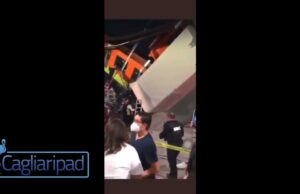 Città del Messico, crolla ponte della metro: diversi i morti