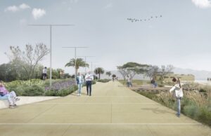 Restyling per il Poetto di Quartu, alberi e pista ciclabile