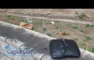 Cagliari, video denuncia degli abitanti del quartiere Marina: degrado e rifiuti