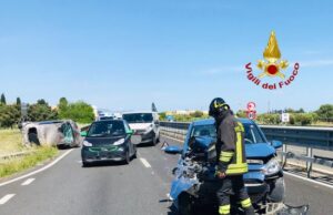 Cagliari: incidente stradale sulla Ss 130, coinvolte tre auto