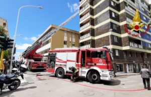 Sassari, fiamme in un appartamento: intervengono i Vigili del fuoco