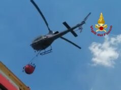 Vasti incendi in tutto il Sud Sardegna: in azione i Vigili del Fuoco