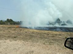Fiamme nel territorio di Quartu, in azione il Nos