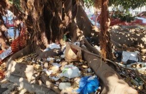 Cagliari, discarica a cielo aperto davanti al palazzo della Giunta regionale – Mobilitati con noi!