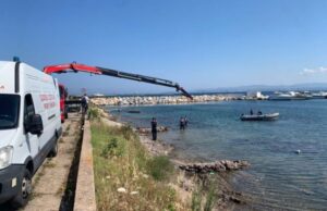 Operazione della GC a Calasetta: fondali ripuliti da “corpi morti”