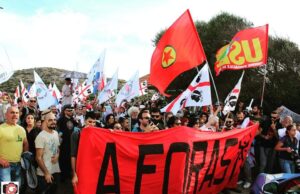 “Sardegna in stato di guerra” | A Foras manifesta a Capo Frasca