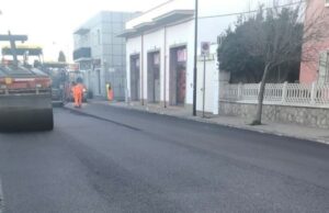 Quartu, nuovo asfalto in viale Marconi, da via Colombo a Is Pontis Paris