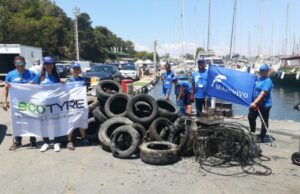 Cagliari: raccolti 2.000 kg di pneumatici fuori uso in mare