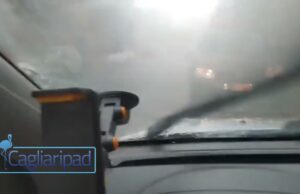 Violenta grandinata colpisce Maracalagonis, le immagini