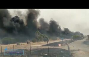 Vasto rogo a Villamar: sul posto un mezzo aereo della Forestale