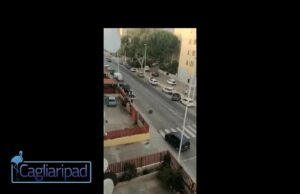 Cagliari, fugge all’alt della polizia: spari e speronamenti a Sant’Elia