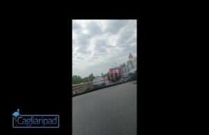 Cagliari, incidente lungo l’Asse mediano: quattro feriti