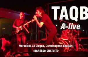 T.A.Q.B. live al Corto Maltese: il 23 giugno concerto al Poetto