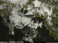 Forte maltempo sulla costa sud orientale: violenti rovesci sulla Sardegna