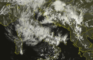 Forte maltempo sulla costa sud orientale: violenti rovesci sulla Sardegna