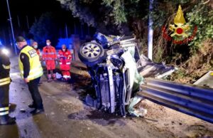 Tragedia a Sassari, frontale provoca due morti e tre feriti