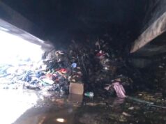 Sant’Elia, a fuoco maxi discarica di rifiuti. Polastri: “Spazzatura è piaga da curare”