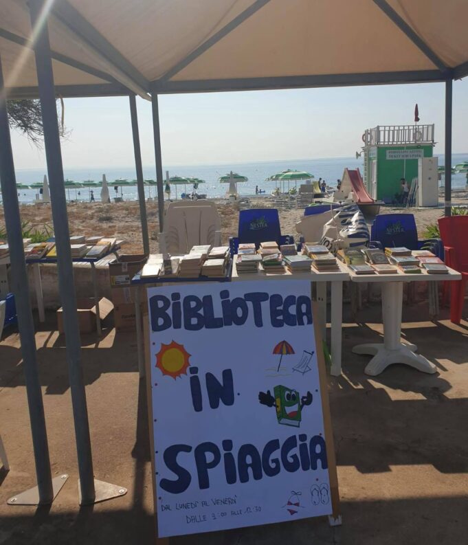 Tortolì, nel lido di Orrì arriva la biblioteca in spiaggia